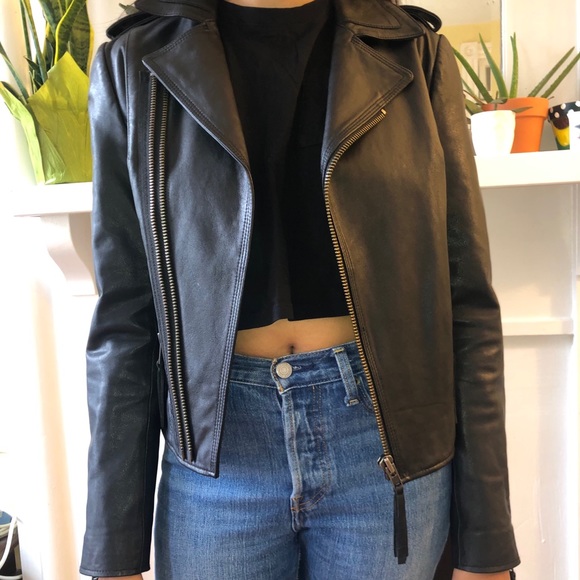 Joie Moto Leather Jacket - Picture 3 of 5